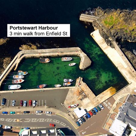 Villa Enfield Street House Behind Portstewart Promenade With Partial Sea View From Front 3 Bed Sleeps 7 Exterior foto
