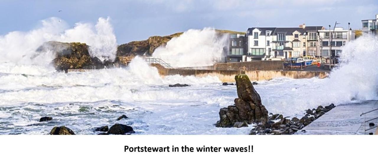 Villa Enfield Street House Behind Portstewart Promenade With Partial Sea View From Front 3 Bed Sleeps 7 Exterior foto